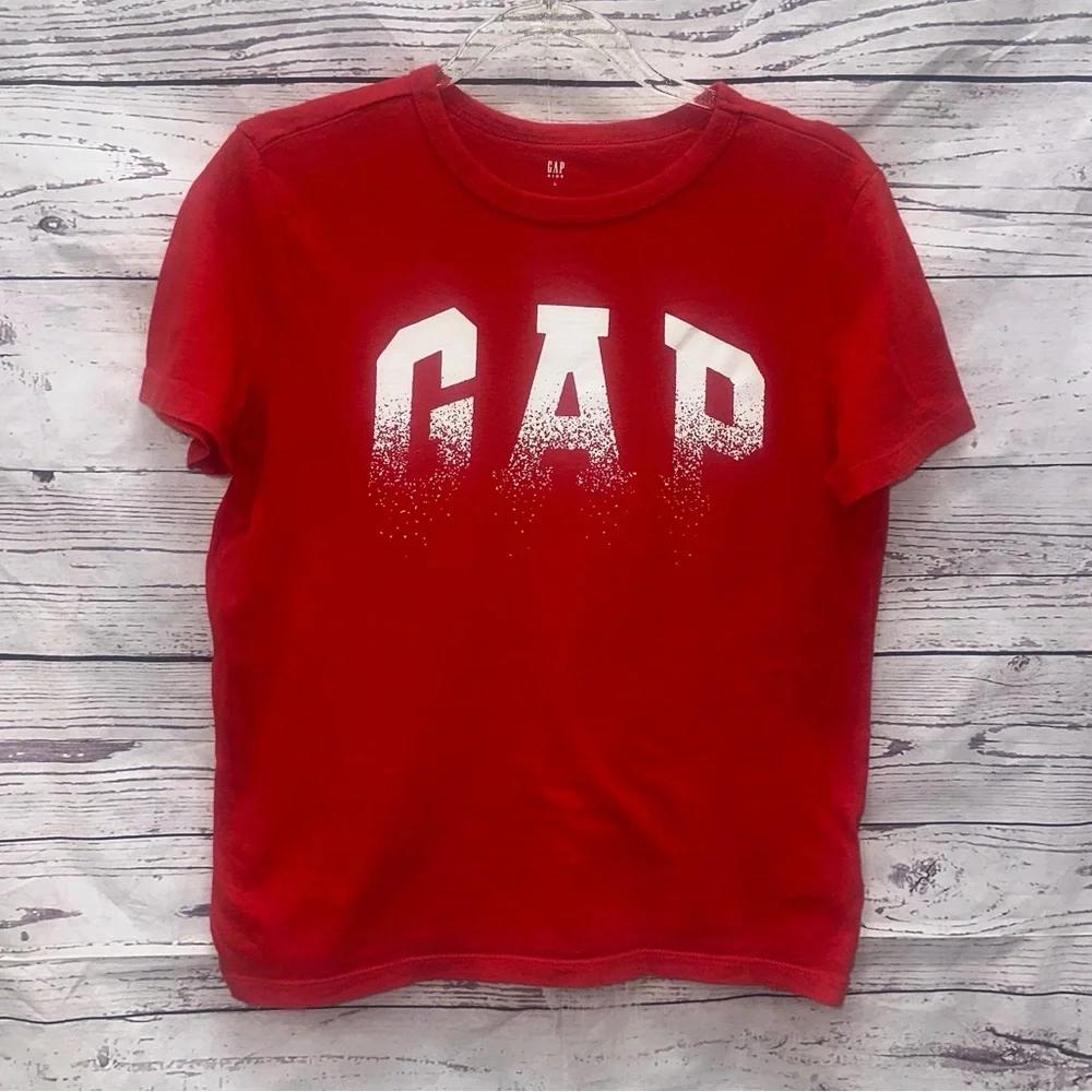 Gap Boys Red T-Shirt Size Large